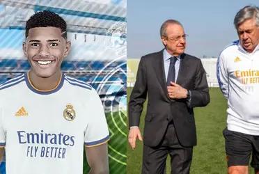 Vinicius Tobías está en calidad de cedido en el Madrid pero será comprado por el cuadro merengue a pedido de Carlo Ancelotti.