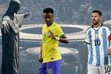 Vinicius tuvo un destacado gesto en la antesala de su duelo con Brasil ante Argentina