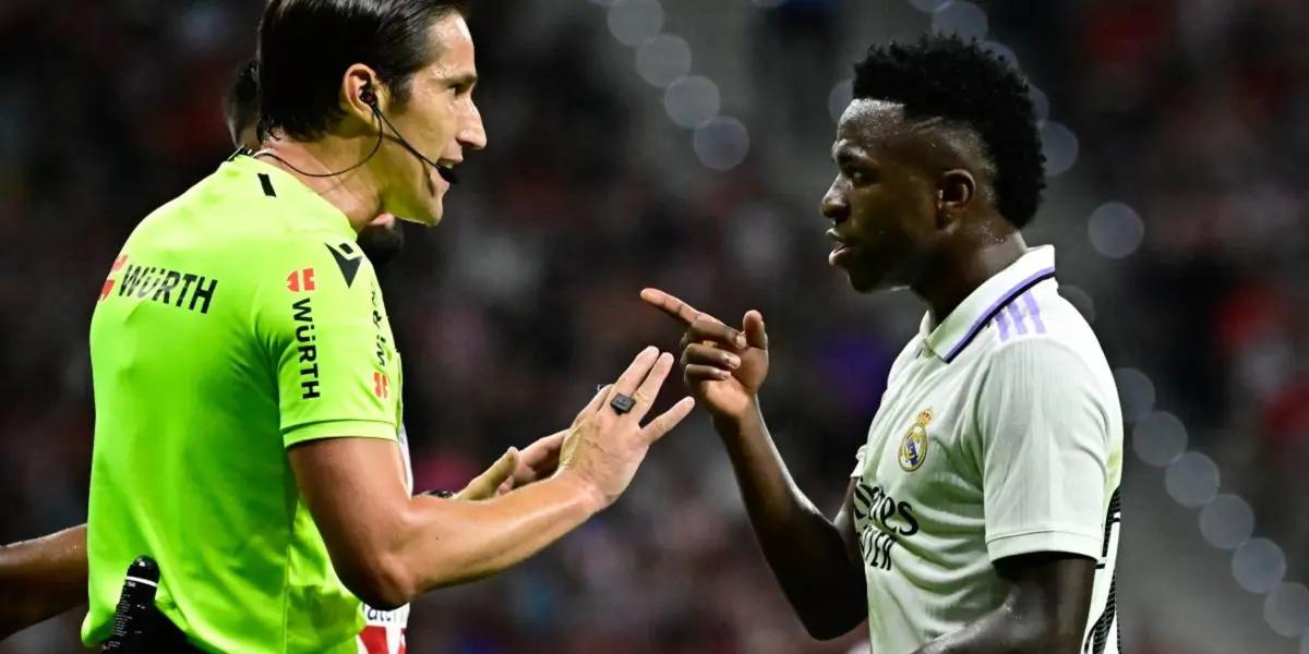 Vinicius volvió a tener un gesto inapropiado en Real Madrid que marca una pésima conducta en La Liga. Colegas y árbitros están hartos de su comportamiento.