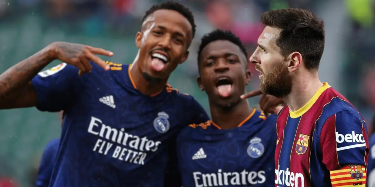 Vinicius y Eder Militao se encontraron en Ibiza con un jugador que brilló en FC Barcelona