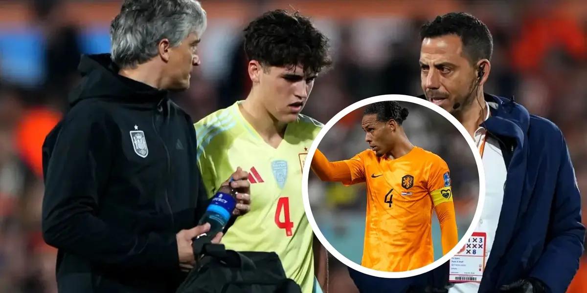 Virgil Van Dijk - Pau Cubarsí (Foto: Relevo)