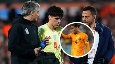 Virgil Van Dijk - Pau Cubarsí (Foto: Relevo)