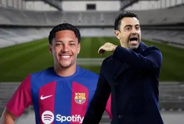 Vitor Roque fichó por el Barça, el descarte de Xavi que lo reemplaza en Brasil