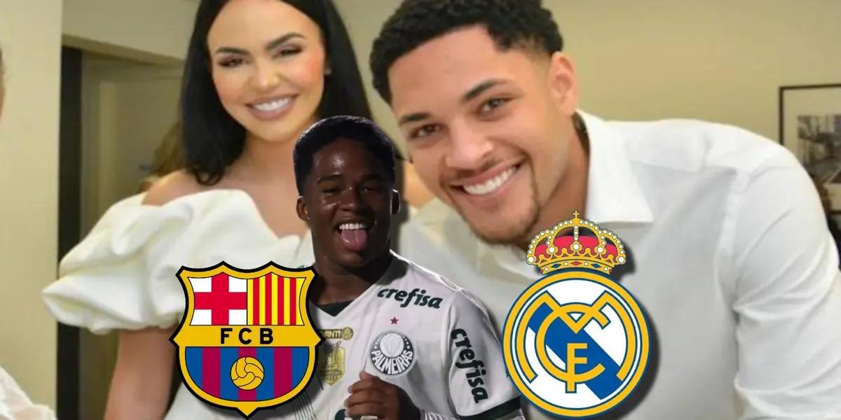 Vítor Roque llegará casado al FC Barcelona, mientras tanto Endrick ha decidido hacer esto en sus vacaciones tras quedar campeón