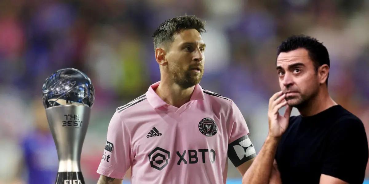 Votaciones de Messi para el The Best