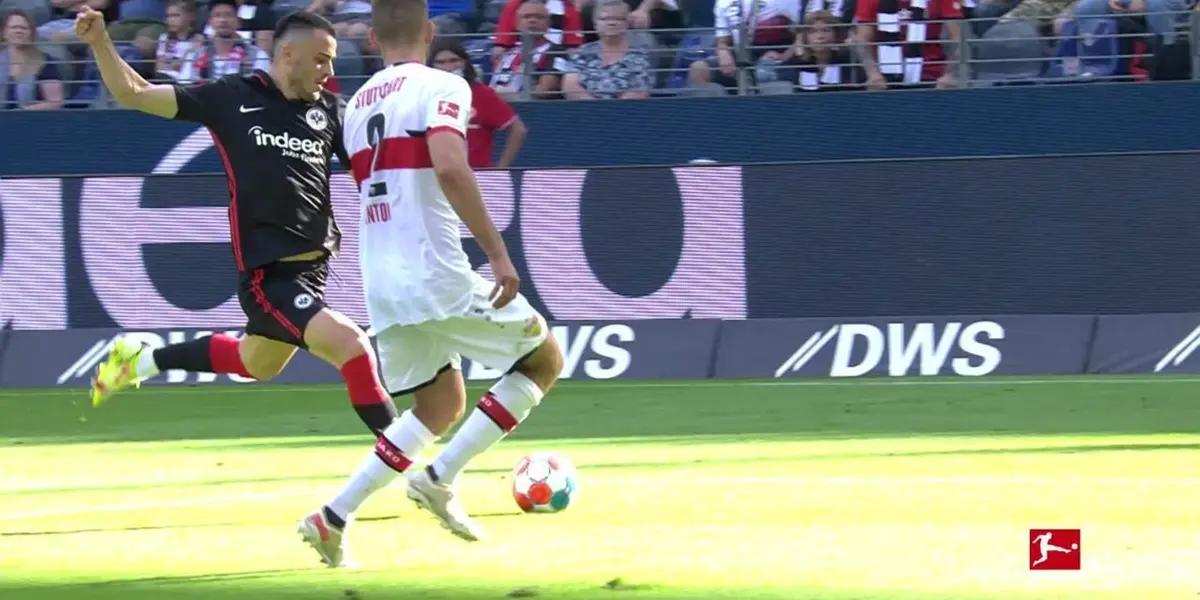 West Ham United Football Club recibe a Eintracht Frankfurt en el Estadio Olímpico de Londres, por el partido de ida de la semifinal de la Champions League.