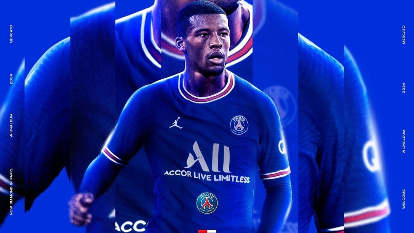 Wijnaldum prefirió jugar con Messi en el PSG y no resultó como lo esperaba.