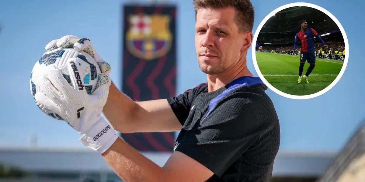 Wojciech Szczesny Foto: Antena 3 y FC Barcelona