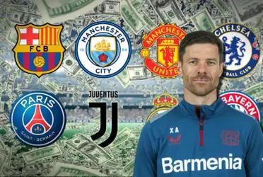 Xabi Alonso tiene propuestas importantes, luego que en Bayer Leverkusen la está rompiendo en Alemania