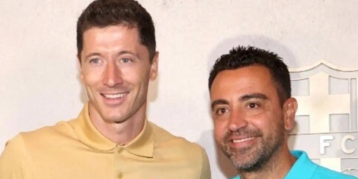 Xavi analiza poner a Robert Lewandowski de titular, pero hay una condición importante