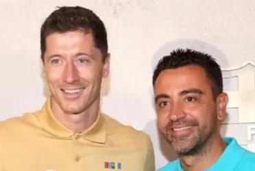 Xavi analiza poner a Robert Lewandowski de titular, pero hay una condición importante