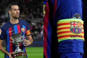 Xavi deberá pensar en un nuevo portador del brazalete para la próxima temporada.