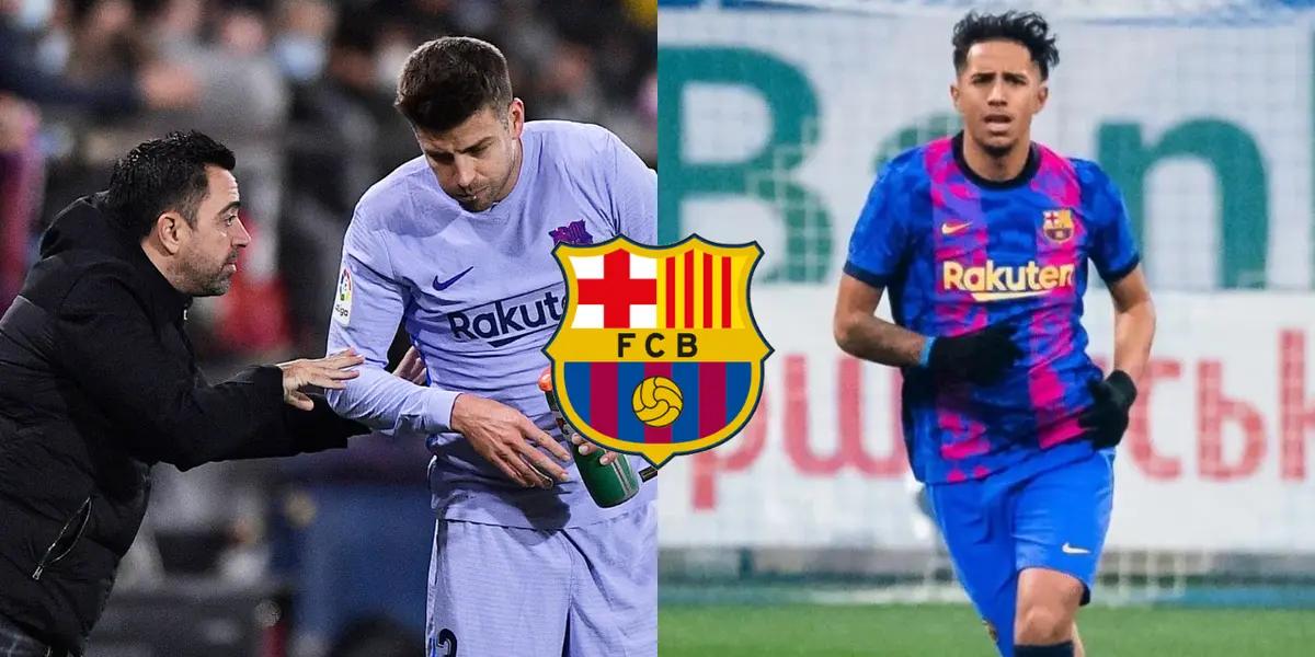 Xavi elegiría a Piqué por sobre Diego Almeida por una razón en particular.