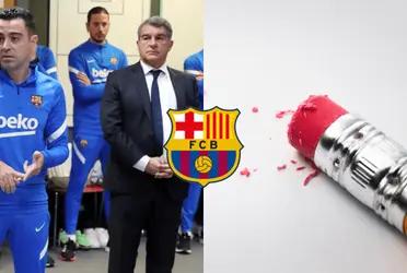 Xavi Hernández borraría a un emblema por su pésima actuación el último partido del Barca.