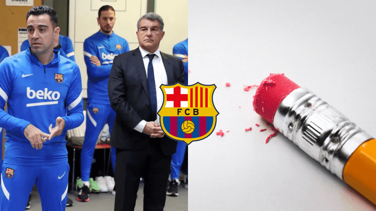 Xavi Hernández borraría a un emblema por su pésima actuación el último partido del Barca.