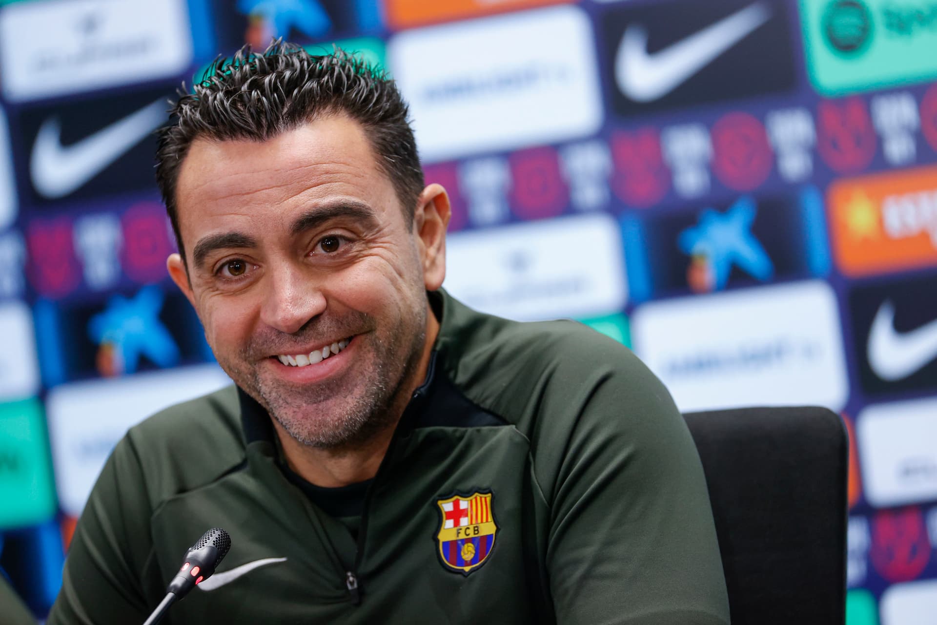 Xavi Hernández, entrenador del Barça