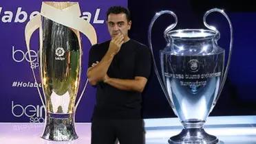 Xavi Hernández, entrenador del FC Barcelona