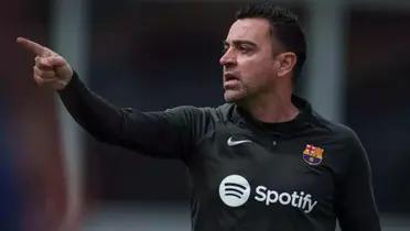 Xavi Hernández, entrenador del FC Barcelona