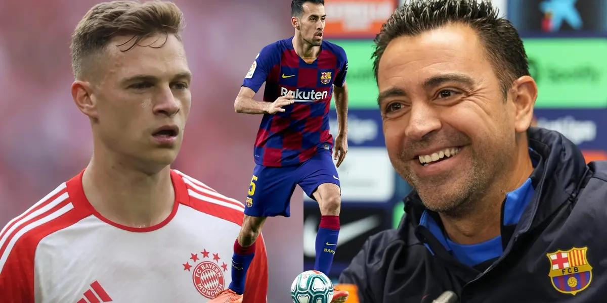 Xavi Hernández fue muy claro con respecto a la posible llegada de Joshua Kimmich para la próxima temporada
