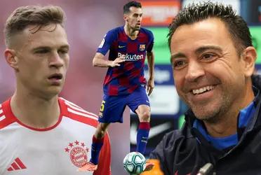 Xavi Hernández fue muy claro con respecto a la posible llegada de Joshua Kimmich para la próxima temporada