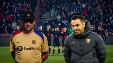 Xavi Hernández - Hansi Flick (Foto: FC Barcelona)