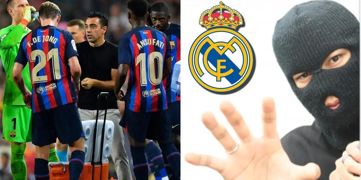 Xavi Hernández lo pidió con insistencia pero Real Madrid apareció en escena y se lo quiere quedar