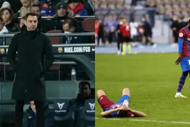 Xavi Hernández optó por poner de titular a un jugador que ya no da la talla en Barcelona.