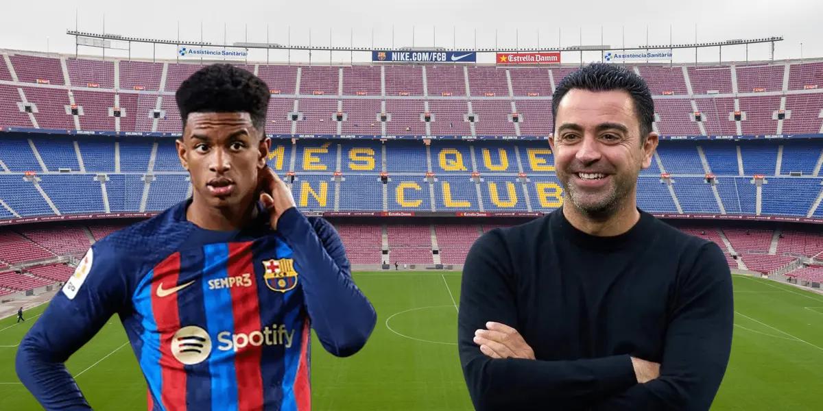 Xavi Hernández prepara un plan B por si Alejandro Balde se marcha rumbo a Inglaterra
