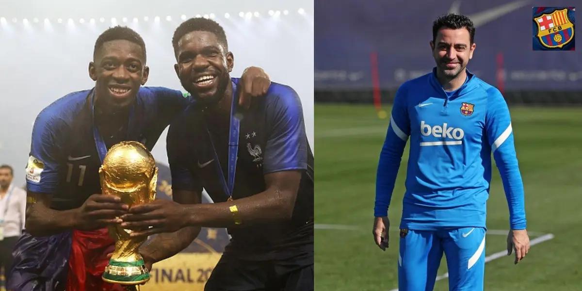 Xavi Hernández no puede de la alegría y los merengues lloran.