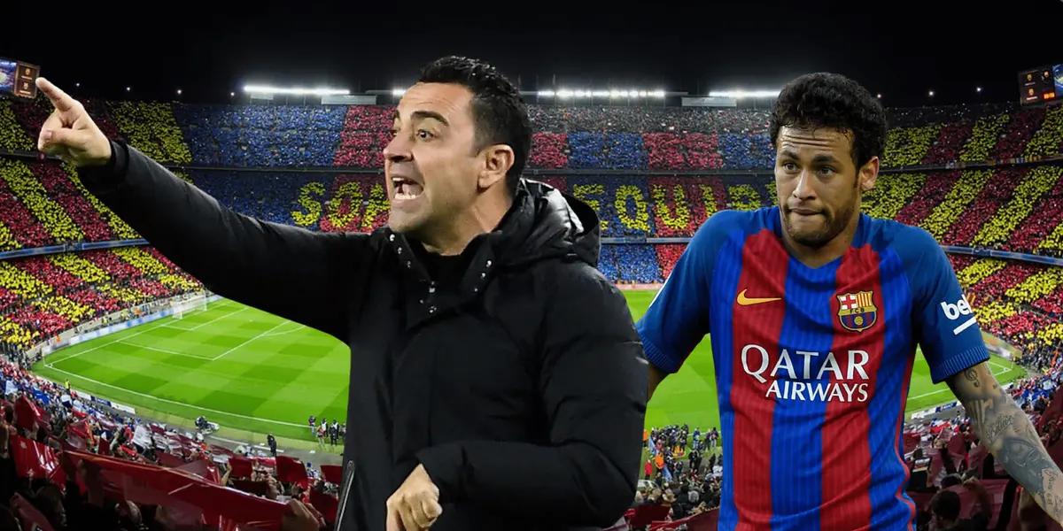 Xavi Hernández quiere a un refuerzo para su FC Barcelona mucho antes que Neymar