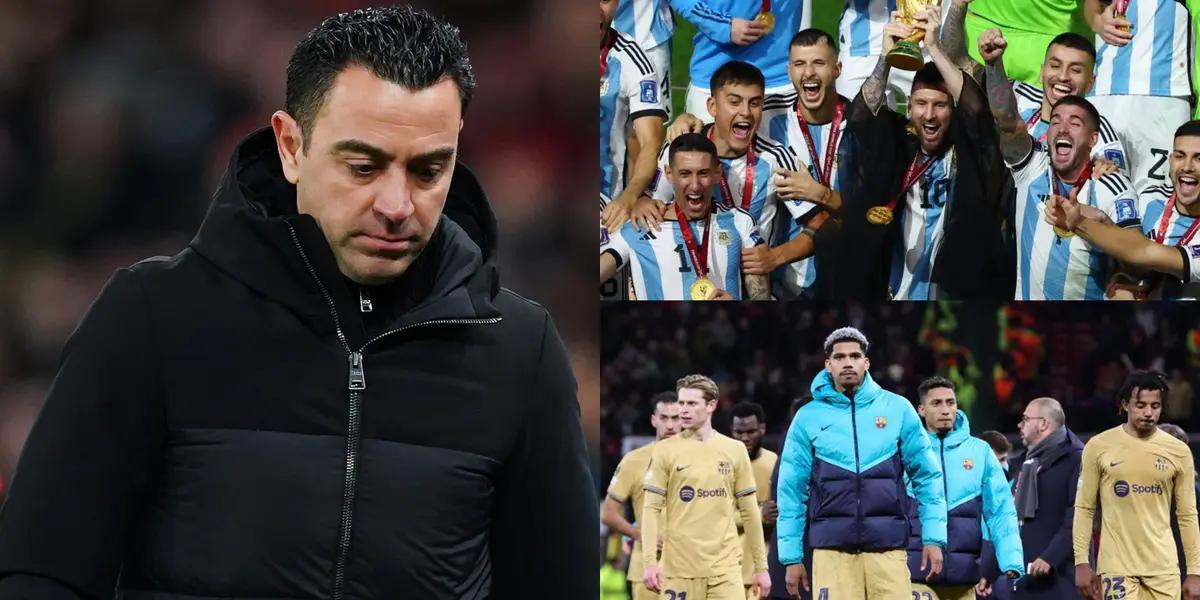 Xavi Hernández quiso que sea dupla de ataque junto a Lionel Messi en su equipo, pero este se niega a salir de su actual club.