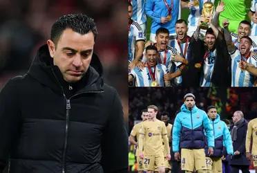 Xavi Hernández quiso que sea dupla de ataque junto a Lionel Messi en su equipo, pero este se niega a salir de su actual club.