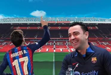 Xavi Hernández responde al intento del Manchester United de llevarse a Marcos Alonso de inmediato