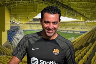Xavi Hernández sonríe por dos buenas noticias que recibió a horas de medirse ante Villarreal