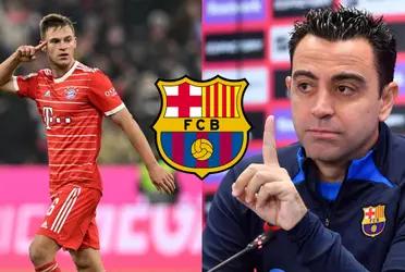 Xavi Hernández sueña con Joshua Kimmich y el volante alemán finalmente dio una respuesta sobre su futuro