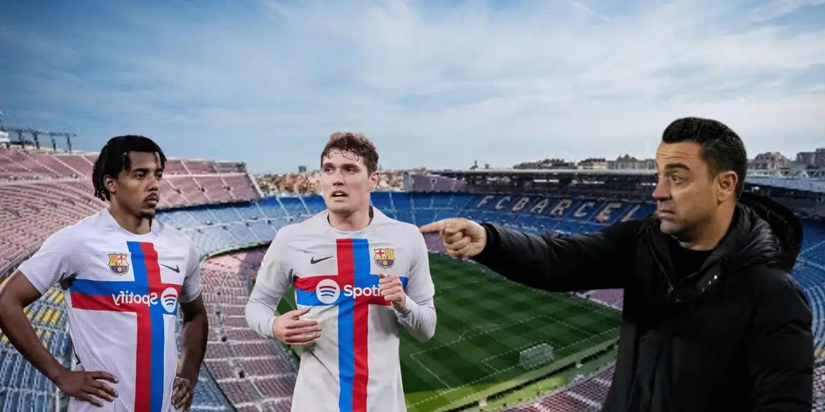 Xavi Hernández tiene un dilema a resolver por delante con respecto a la dupla de zagueros centrales