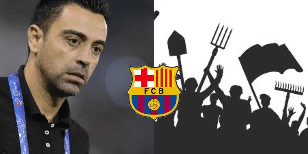 Xavi llega a El Clásico con una gran campaña en contra de su estadía en el banco culé.