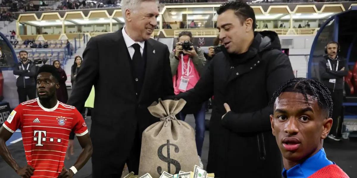 Xavi lo quiere por Balde pero Real Madrid se lo robará sino ficha a Davies