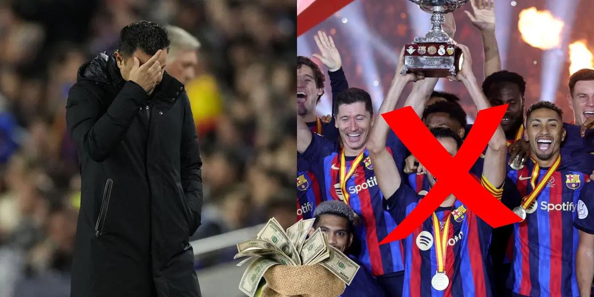 Xavi no lo tendrá en cuenta de ninguna manera y le da vía libre.