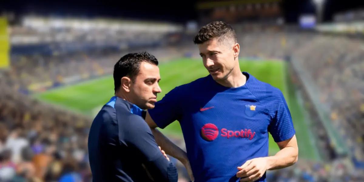 Xavi lo ve haciendo doble sesiones de entrenamientos y cada vez que ingresa, anota
