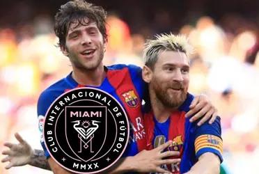 Xavi quiere a Sergi Roberto en el FC Barcelona y está lejos de llegar al Inter Miami, pero Messi sonríe con este refuerzo