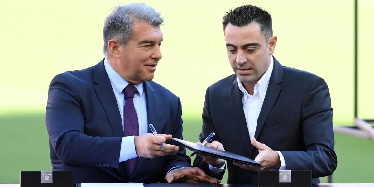 Xavi recibió un llamada telefónico por parte de Joan Laporta. (Foto: Getty Images)