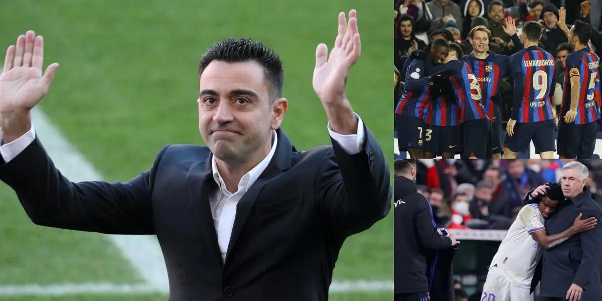 Xavi sabe que no puede dormirse en la liga española, un grande lo tiene en la mira.