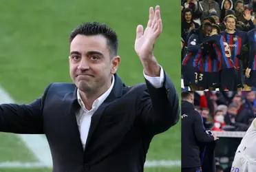 Xavi sabe que no puede dormirse en la liga española, un grande lo tiene en la mira.