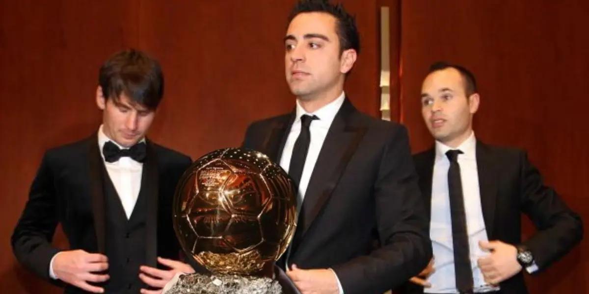 Xavi se merecía el Balón de Oro, según han dicho mucho en lugar de Messi, pero el DT del FC Barcelona habló al respecto