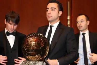 Xavi se merecía el Balón de Oro, según han dicho mucho en lugar de Messi, pero el DT del FC Barcelona habló al respecto