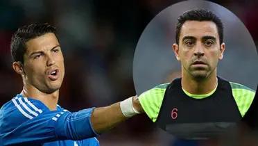 Xavi y Cristiano Ronaldo / Foto: Perú.com