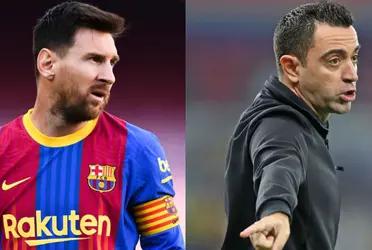 Xavi y Lionel Messi ya tienen su primer desacuerdo en el FC Barcelona, aunque ni siquiera ha firmado su contrato