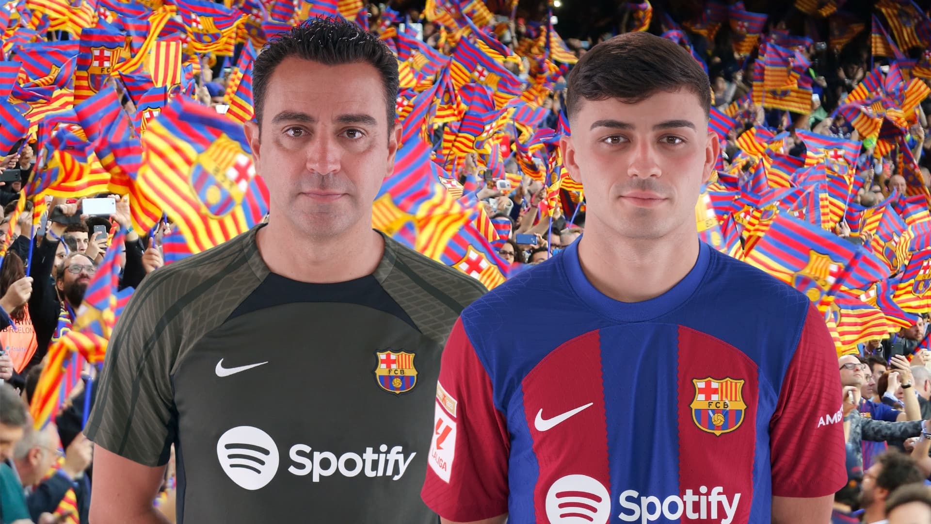Xavi y Pedri