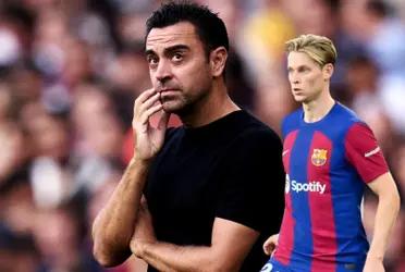 Xavi ya palpita el duelo ante Mallorca y sabe que no podra contar con Frenkie De Jong, jugador que salió lesionado del duelo ante Celta de Vigo.